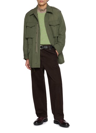 模特儿示范图 - 点击放大 - AURALEE - Padded Utility Blouson Jacket