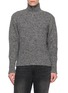 首图 - 点击放大 - AURALEE - Tweed Turtleneck Knit Top
