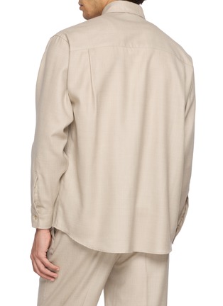 背面 - 点击放大 - AURALEE - Super Light Wool Shirt