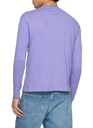 背面 - 点击放大 - AURALEE - Brushed Cotton Jersey Long Sleeve T-Shirt