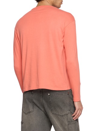 背面 - 点击放大 - AURALEE - Brushed Cotton Jersey Long Sleeve T-Shirt