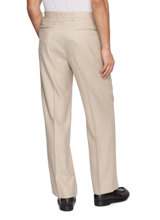 背面 - 点击放大 - AURALEE - Super Light Two Tuck Wool Trousers
