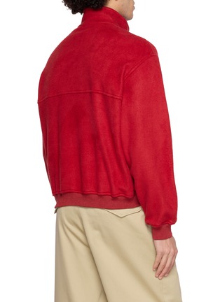 背面 - 点击放大 - AURALEE - Stand Collar Silk Fleece Zip Blouson
