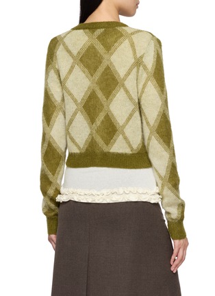 背面 - 点击放大 - EPINGLER - Argyle Knit Cardigan