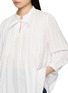  - EPINGLER - Tie Neck Tuck Blouse