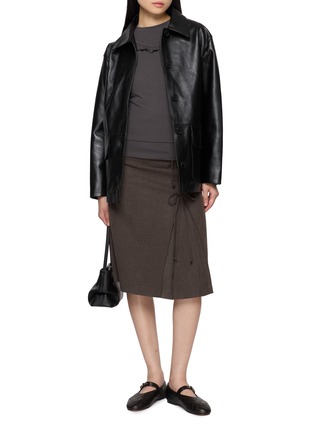 模特儿示范图 - 点击放大 - EPINGLER - Button Up Mac Coat
