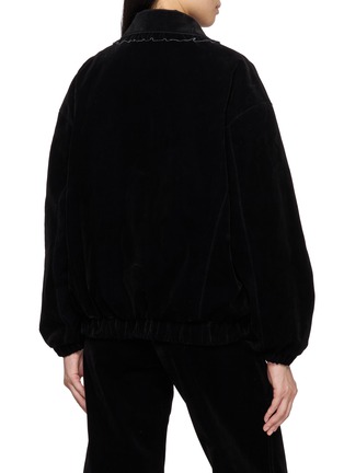 背面 - 点击放大 - EPINGLER - Ruffled Collar Bomber Jacket