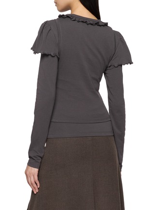 背面 - 点击放大 - EPINGLER - Ruffle Trim Layered Top