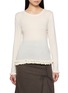 首图 - 点击放大 - EPINGLER - Fringe Ruffle Egde Top