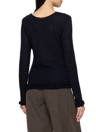 背面 - 点击放大 - EPINGLER - Fringe Ruffle Egde Top