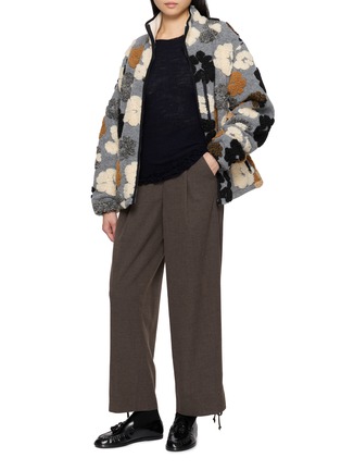 模特儿示范图 - 点击放大 - EPINGLER - Pleated Ribbon Pants