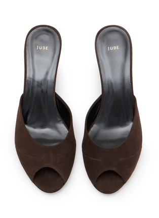细节 - 点击放大 - JUDE - Cave 65 Suede Leather Mules