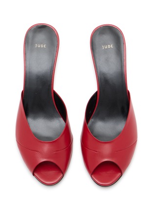细节 - 点击放大 - JUDE - Cave 65 Creased Leather Mules