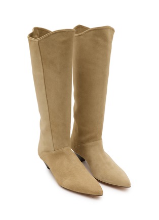 细节 - 点击放大 - JUDE - Romy 45 Suede Tall Boots