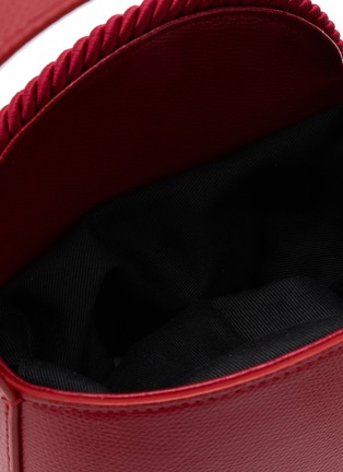 细节 - 点击放大 - DESTREE - Gunther Passementerie Detail Leather Bag