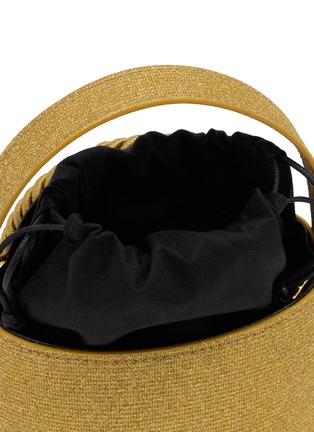 细节 - 点击放大 - DESTREE - Mini Gunther Shimmer Passementerie Detail Leather Bag