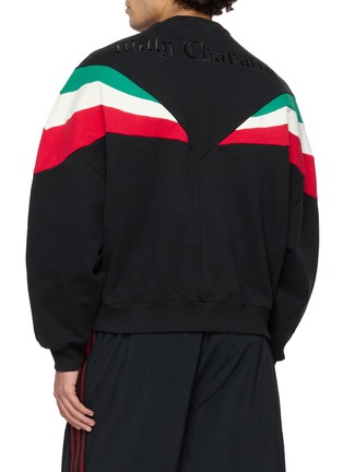 背面 - 点击放大 - ADIDAS - X Willy Chavarria Colour Block Cotton Sweatshirt