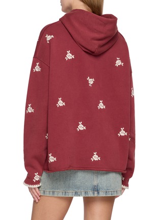 背面 - 点击放大 - FOUND - Embroidered Motif Cotton Hoodie