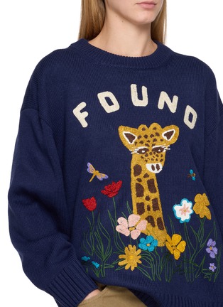  - FOUND - Wildlife Knit Sweater