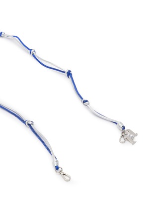 细节 - 点击放大 - ROSANTICA - Linda Knotted Crystal Wire Eco Leather Strap