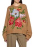 首图 - 点击放大 - BAZISZT - Pucalpa Floral Embroidered Knit Sweater