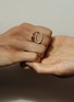  - CHARLOTTE CHESNAIS - Petit Round Trip 18K Gold Diamond Ring — EU 51