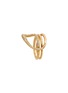 细节 - 点击放大 - CHARLOTTE CHESNAIS - Petit Round Trip 18K Gold Diamond Ring — EU 53