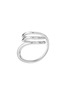首图 - 点击放大 - CHARLOTTE CHESNAIS - Round Trip Sterling Silver Ring — EU 51