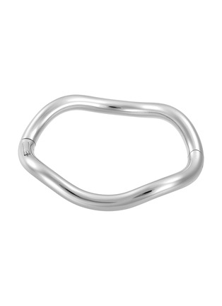 细节 - 点击放大 - CHARLOTTE CHESNAIS - Wave Sterling Silver Bracelet — Size M