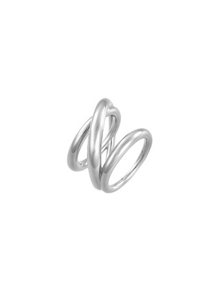 细节 - 点击放大 - CHARLOTTE CHESNAIS - Triplet Sterling Silver Ring — EU 49