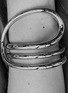 细节 - 点击放大 - CHARLOTTE CHESNAIS - Round Trip Sterling Silver Bracelet — Size M