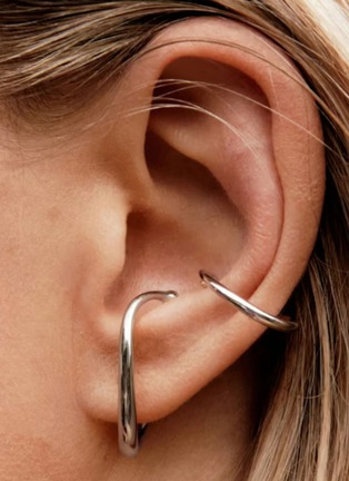 细节 - 点击放大 - CHARLOTTE CHESNAIS - Petit Mirage Sterling Silver Ear Cuff