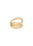 首图 - 点击放大 - CHARLOTTE CHESNAIS - Petit Round Trip 18K Gold Diamond Ring — EU 49