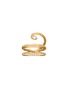 首图 - 点击放大 - CHARLOTTE CHESNAIS - Double Serti Sculpté 18K Gold Diamond Ring — EU 53