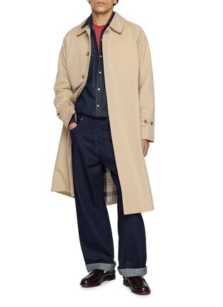 模特儿示范图 - 点击放大 - FORTELA - Western Denim Texan Shirt