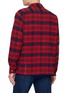 背面 - 点击放大 - FORTELA - Baker Plaid Cotton Bowling Shirt