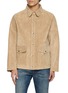首图 - 点击放大 - FORTELA - Suede Leather Work Jacket