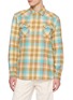 首图 - 点击放大 - FORTELA - Texan Plaid Cotton Flannel Shirt