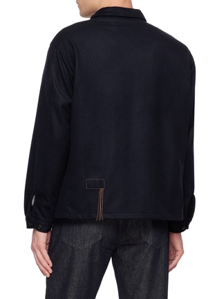 背面 - 点击放大 - FORTELA - Tristan Patch Pocket Wool Cashmere Jacket