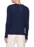 背面 - 点击放大 - FORTELA - Long Sleeve Textured Waffle Cotton Henley Top