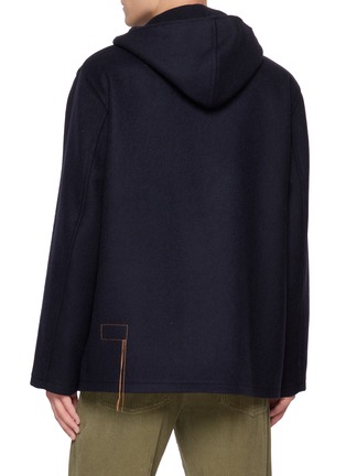 背面 - 点击放大 - FORTELA - Kiowa Hooded Wool Duffle Jacket