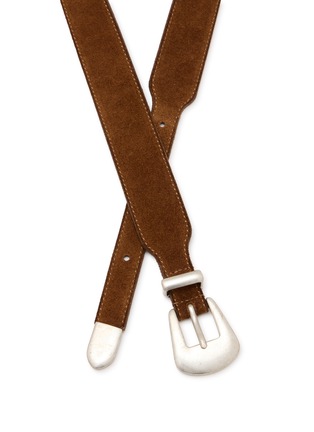 细节 - 点击放大 - FORTELA - Suede Leather Belt