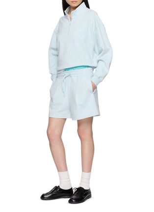 模特儿示范图 - 点击放大 - CLOVE - Essential Elasticated Drawstring Waistband Shorts