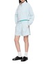 模特儿示范图 - 点击放大 - CLOVE - Essential Elasticated Drawstring Waistband Shorts