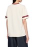 背面 - 点击放大 - CLOVE - Retro Graphic Contrast Trim Cotton Jersey Ringer T-Shirt