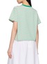 背面 - 点击放大 - CLOVE - Striped Logo Cotton T-Shirt