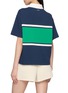 背面 - 点击放大 - CLOVE - Logo Colourblock Cotton Polo Shirt