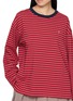  - CLOVE - Saint Long Sleeve Striped Cotton Top