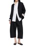 模特儿示范图 - 点击放大 - ANREALAGE - Ball Polyester Tailored Jacket
