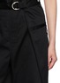  - ANREALAGE - Wrap Chino Wide Leg Pants